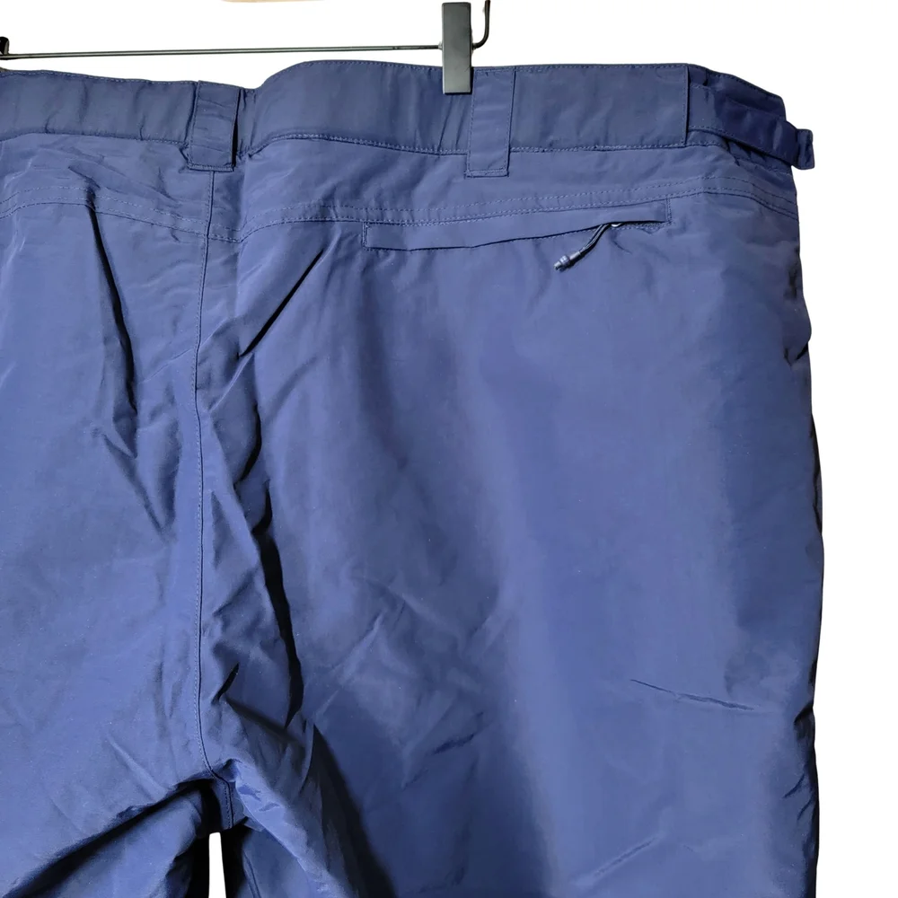 Lands End Men's Big Squall Waterproof Insulated Snow Pants Navy Size 4X* NWOT